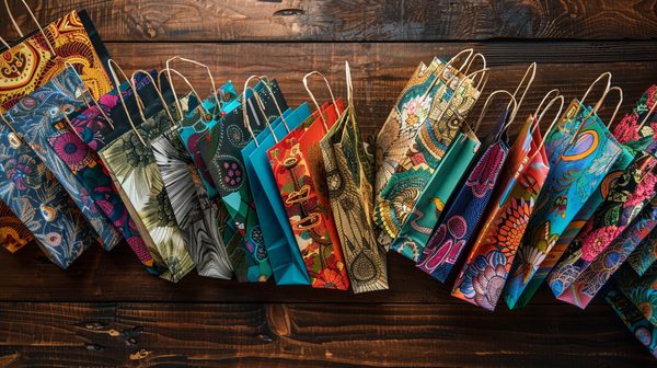 Idées créatives pour personnaliser les sacs krafts