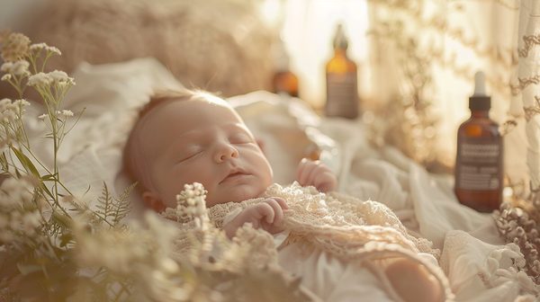 Liniment bio : les différents bienfaits pour un bébé